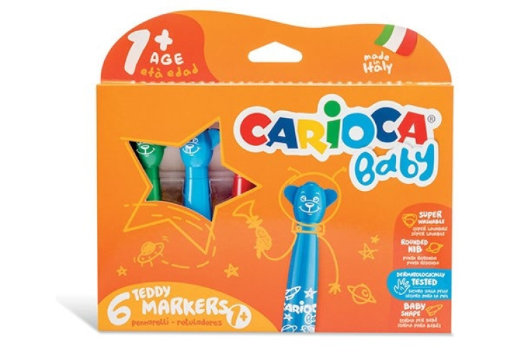 Carioca Nalle Tuschpennor, 6st