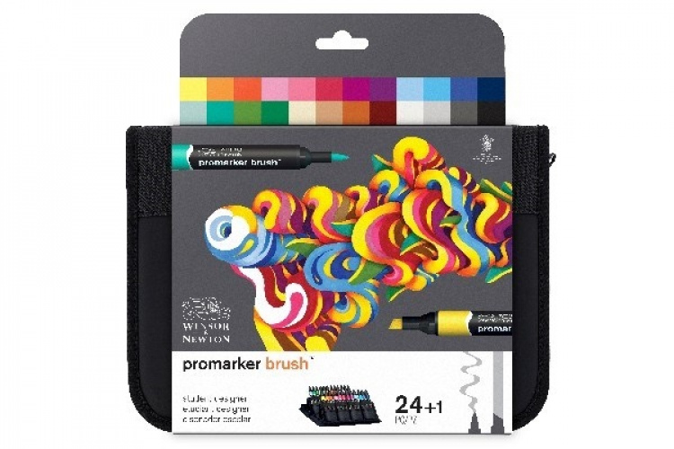 Winsor Brushmarker set 24st, Student designer