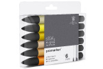 Winsor Promarker 6st, Yellow tones Winsor Promarker 6st, Yellow tones