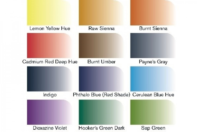 Winsor WaterColour Marker 12-pack, Landscape tones set Winsor WaterColour Marker 12-pack, Landscape tones set