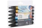 Winsor WaterColour Marker 6-pack, Sky tones set Winsor WaterColour Marker 6-pack, Sky tones set