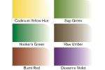 Winsor WaterColour Marker 6-pack, Foliage tones set Winsor WaterColour Marker 6-pack, Foliage tones set