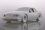 Ford Thunderbird - Red & White Ford Thunderbird - Red & White