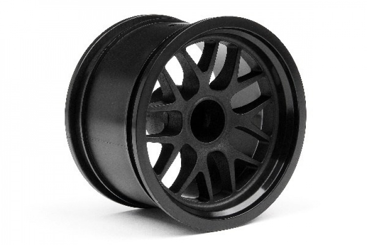 BBS Spoke Wheel 48X34mm Black (14mm Offset/2pcs)