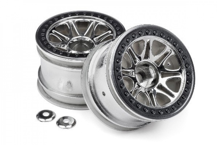 Split 8 Truck Wheel (Chrome/2Pcs)