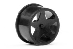 Q32 Super Star Wheel Set F/R (Blk/18X10/18X14/4Pcs