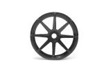 Blast Wheel Black (115X70Mm 7Inch/2Pcs)