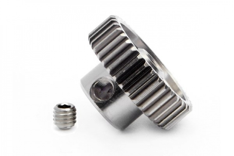 Aluminium Racing Pinion Gear 38 Tooth (64 Pitch)