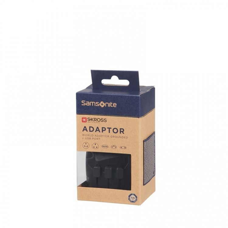 Samsonite Travel Adapter Världsadapter + USB