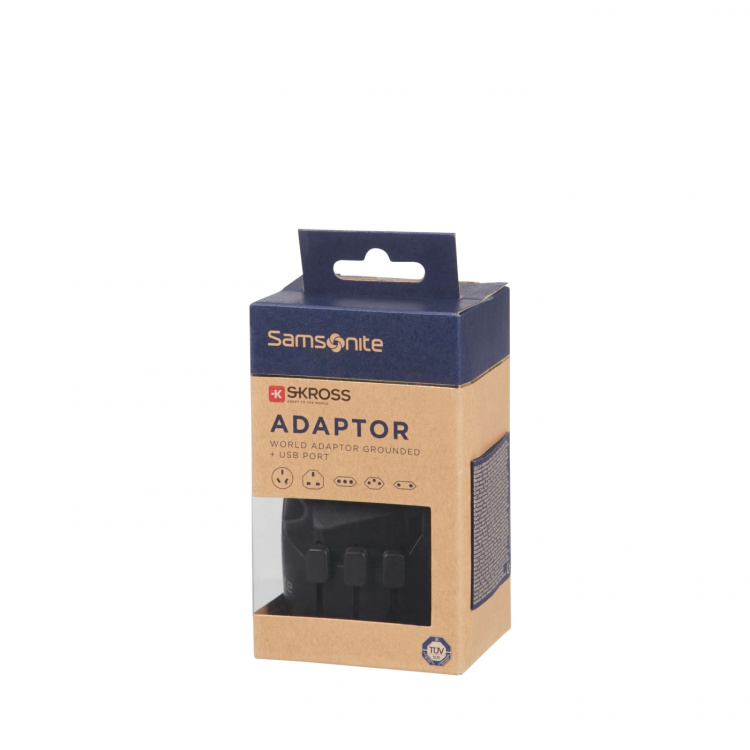 Samsonite Travel Adapter Världsadapter + USB