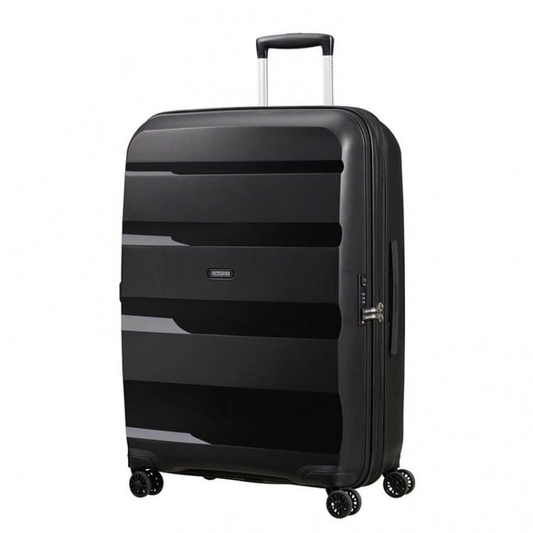 AMERICAN TOURISTER BON AIR DLX SPINNER 66/24 TSA EXP BLACK
