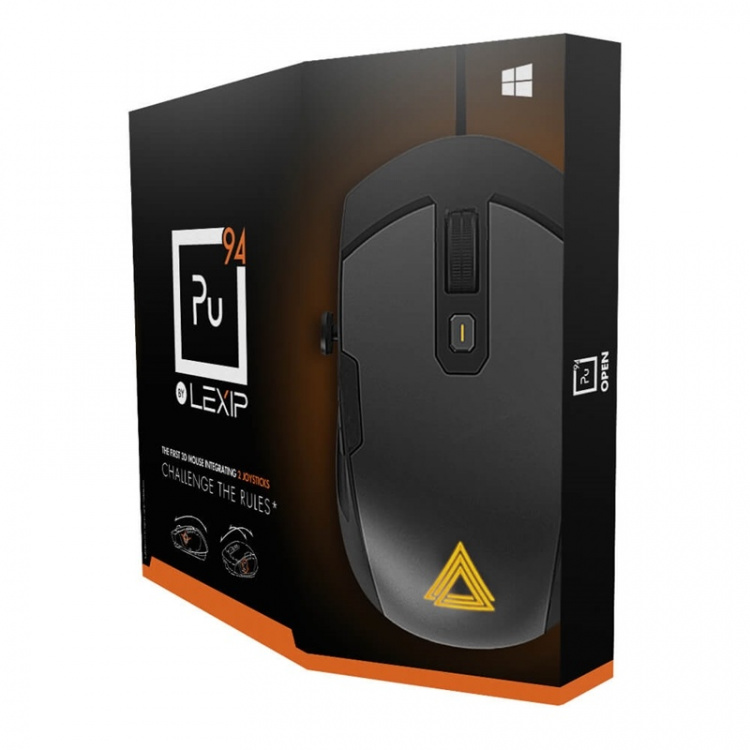 LEXIP Gamingmus PU94 Trådad LED 3D och Joystick