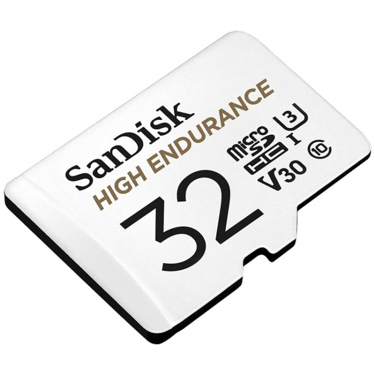 SANDISK MicroSDHC 32GB High Endurance med adapter