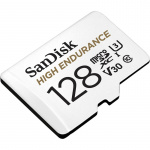 SANDISK Minneskort MicroSDXC 128GB High Endurance med adap