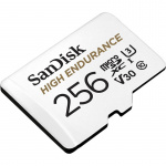 SANDISK Minneskort MicroSDXC 256GB High Endurance med adap SANDISK Minneskort MicroSDXC 256GB High Endurance med adap