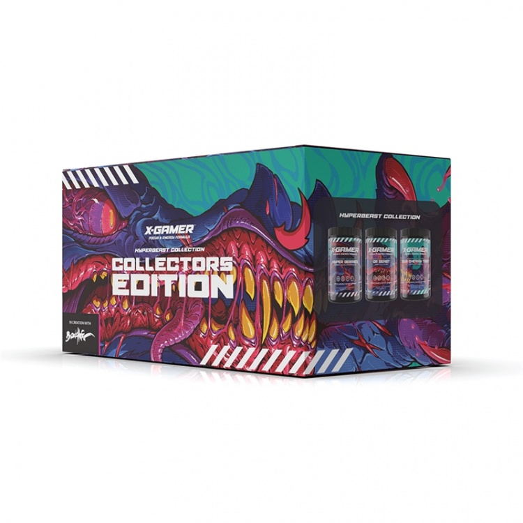 X-GAMER X-Tubz Hyper Beast Collection Box 3x 600g