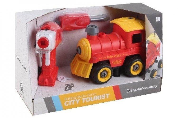 Contruck radiostyrt tåg med ljud (DIY/bygg själv)