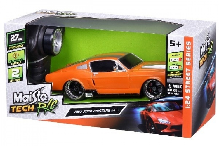Ford Mustang GT R/C 1:24 27/40Mhz orange