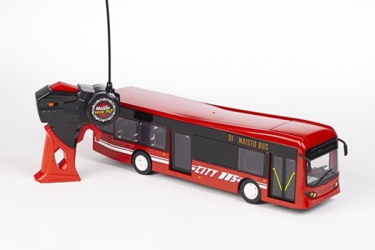 City Bus R/C 33cm 27Mhz red