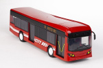 City Bus R/C 33cm 27Mhz red