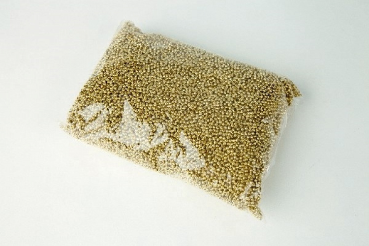 Plastpärlor 3mm 500g, Svart