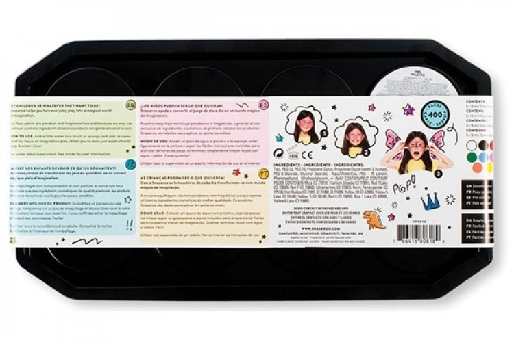 Snazaroo Ansiktsfärg palett 8x18ml Snazaroo Ansiktsfärg palett 8x18ml