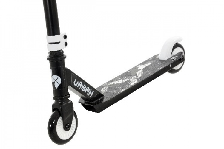 Urban Stunt - Kickbike med Abec 7, Svart/Vit Urban Stunt - Kickbike med Abec 7, Svart/Vit