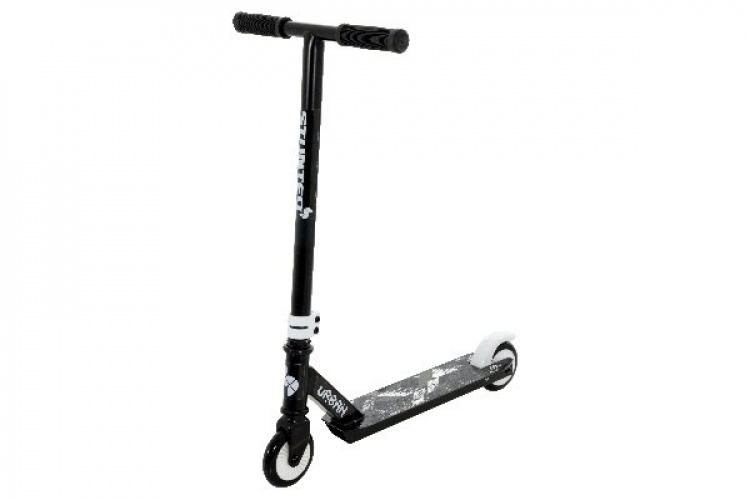 Urban Stunt - Kickbike med Abec 7, Svart/Vit Urban Stunt - Kickbike med Abec 7, Svart/Vit