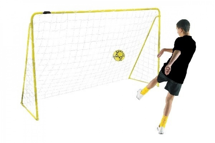 Kickmaster Premier Fotbollsmål i metall, 307x181cm