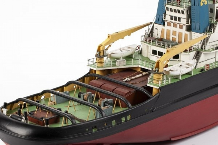 1:75 Smit Rotterdam - wooden hull 1:75 Smit Rotterdam - wooden hull