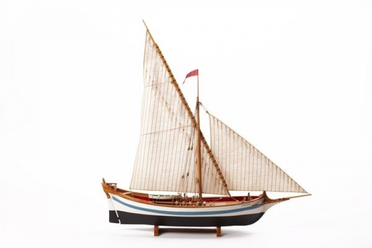 1:80 LE MARTEGAOU - Wooden hull