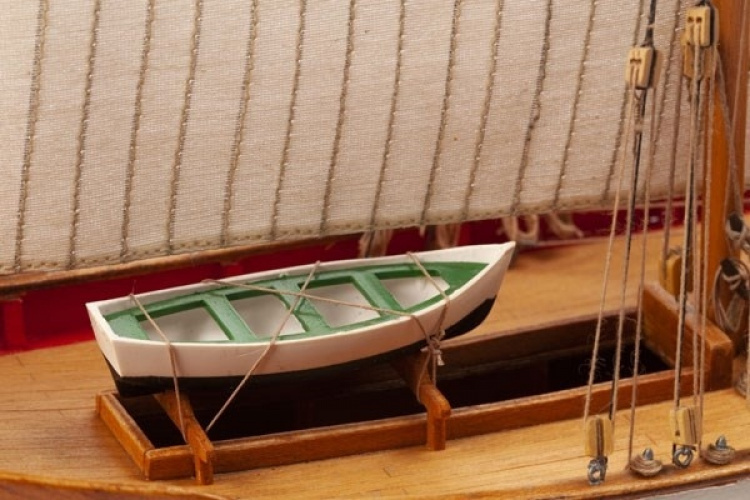 1:80 LE MARTEGAOU - Wooden hull