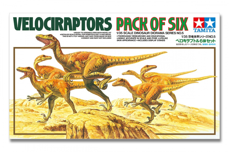 Tamiya 1/35 Velociraptors