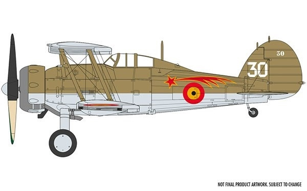 Airfix A02052A Gloster Gladiator Mk.I/Mk.II Aircraft
