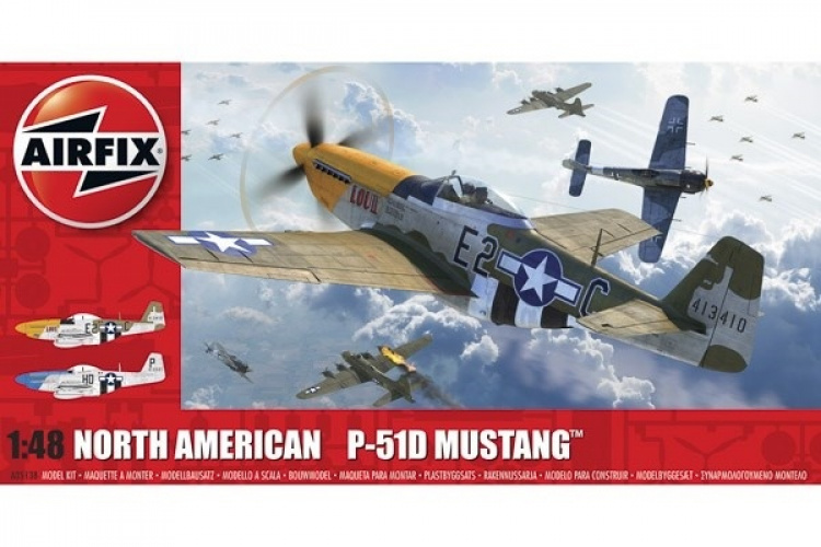 Airfix North American P51-D Mustang (Filletless Tails)