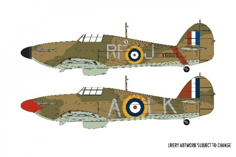 Airfix 1:48 Hawker Hurricane Mk.1