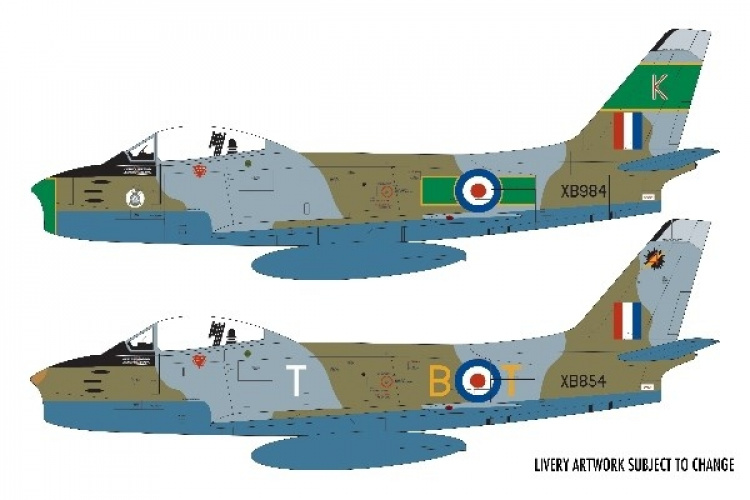 Airfix 1:48 Canadair Sabre F.4