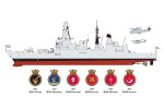 Airfix 1:350 Type 45 Destroyer