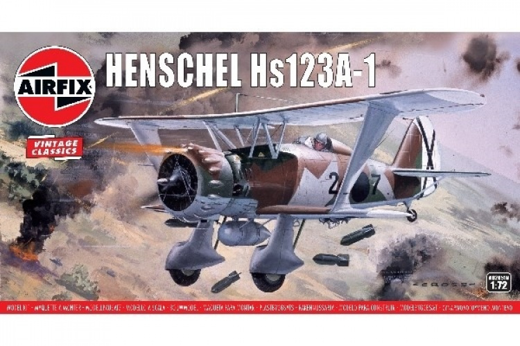 Airfix 1:76 Henschel Hs123A-1