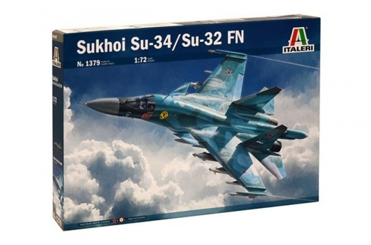 Italeri 1:72 SUKHOI SU-34 \'FULLBACK\' MAY