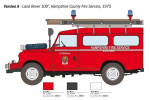 Italeri 1:24 Land Rover Fire Truck
