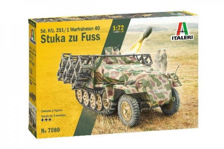 Italeri 1:72 Sd.Kfz. 251/1 \'Stuka Zu Fuss