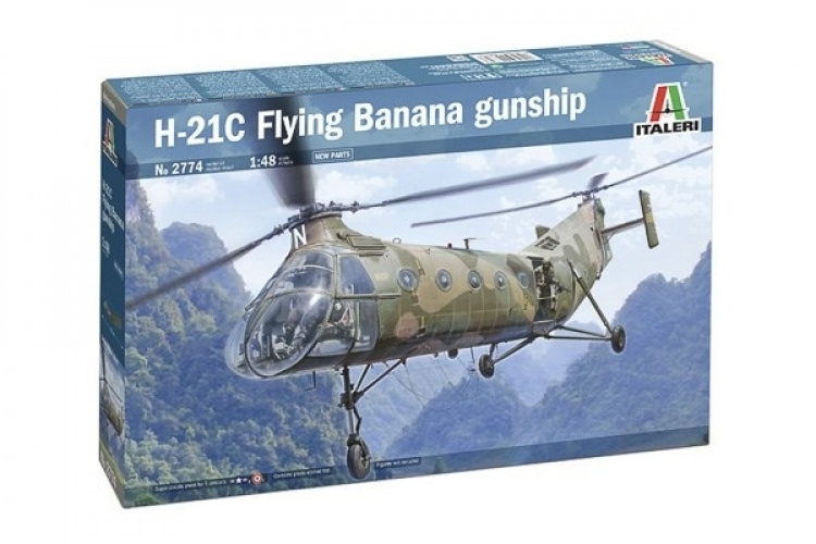 Italeri 1:48 H-21C \'Flying Banana\' Gunship