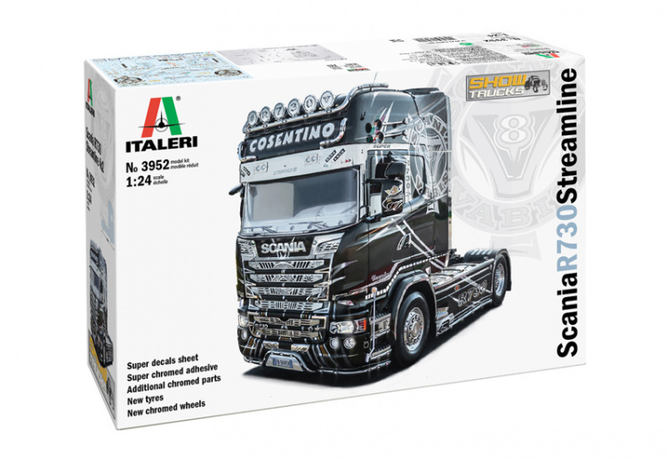Italeri 1:24 Scania R730 Streamline Show Trucks