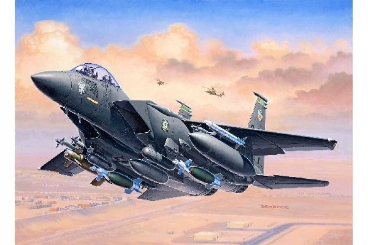 Revell F-15E STRIKE EAGLE & bombs