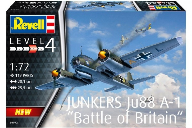 Revell 1:72 Junkers Ju88 A-1 Battle of Britain