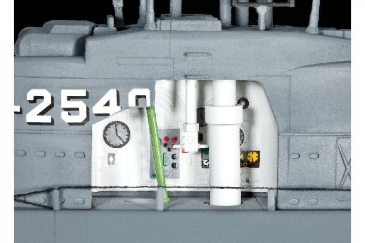 Revell U-Boat XXI Type w, Interieur