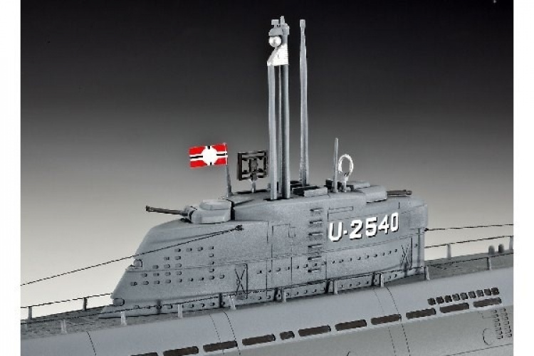 Revell U-Boat XXI Type w, Interieur