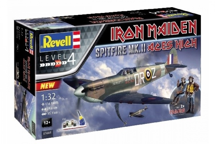 Revell Spitfire Mk,II\'Aces High\'Iron Ma