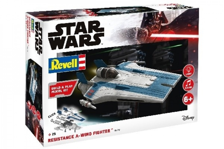 Revell 1:44 Resistance A-wing Fighter, Blå